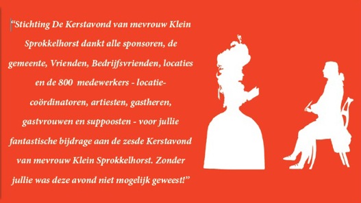Sprokkelhorst 2014 - Dankadvertentie
